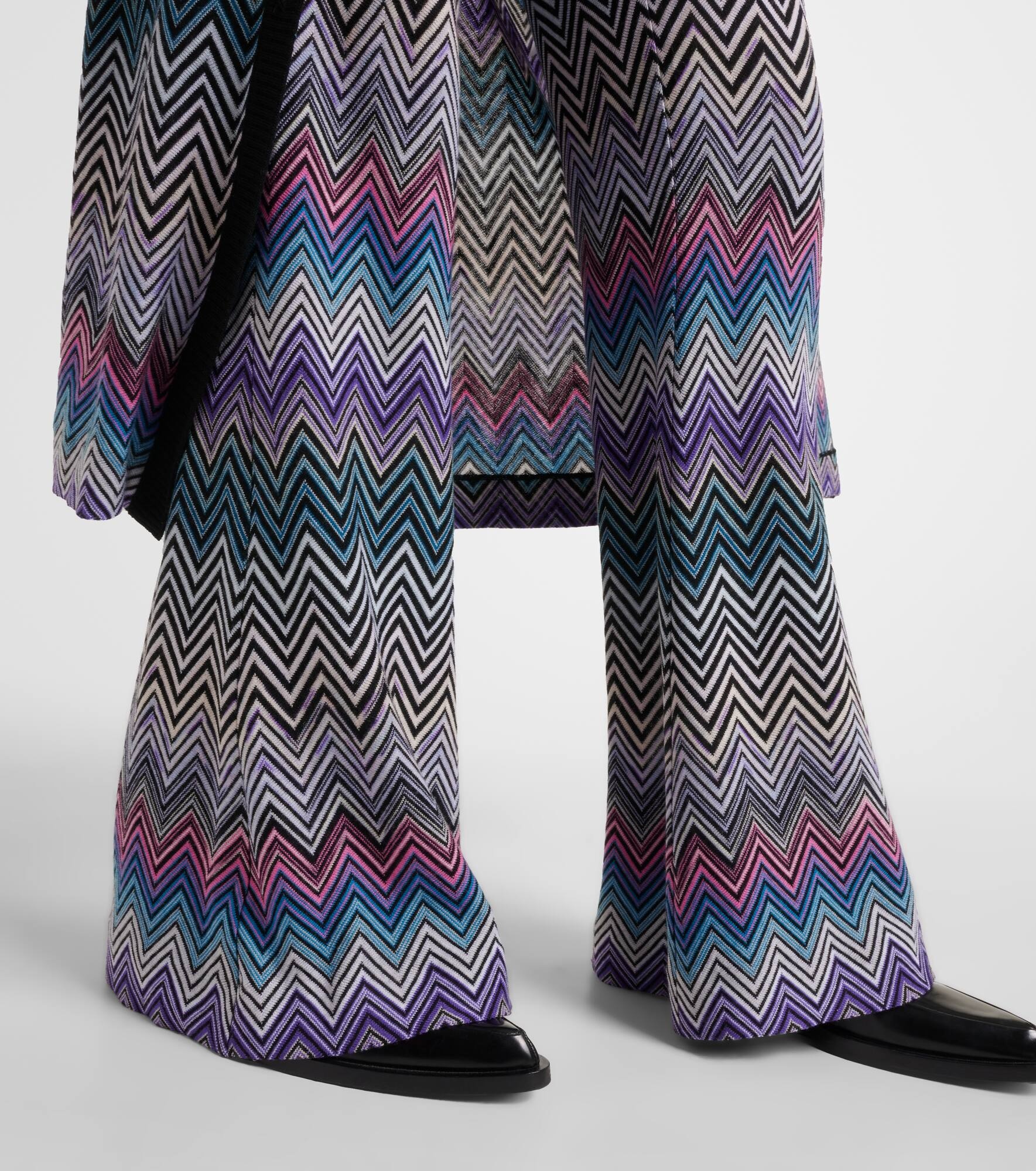 Zig Zag flared pants - 5