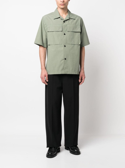Jil Sander short-sleeve cotton shirt outlook