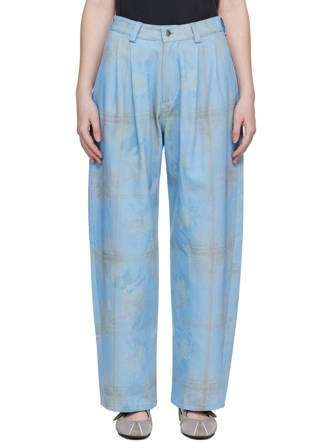 Blue Catchfly Denim Trousers - 1