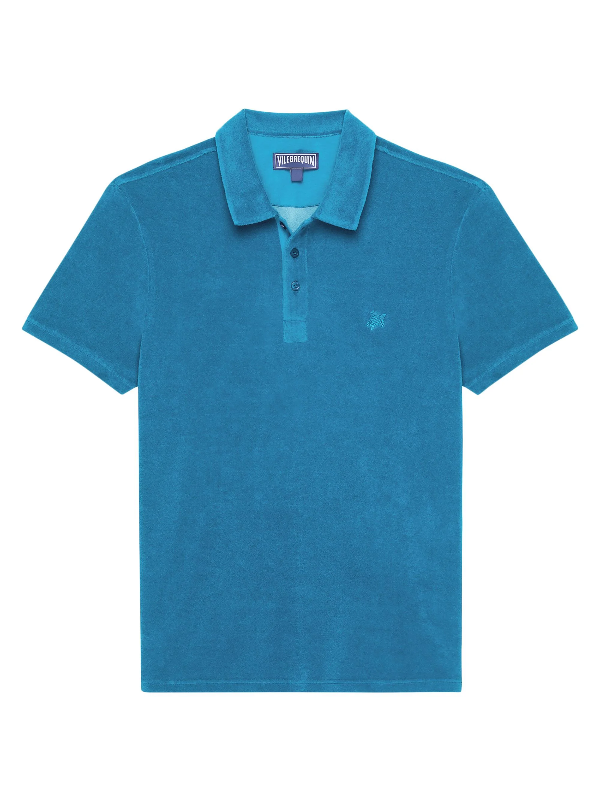 Men's Terry Cloth Polo Shirt - Paon - 1