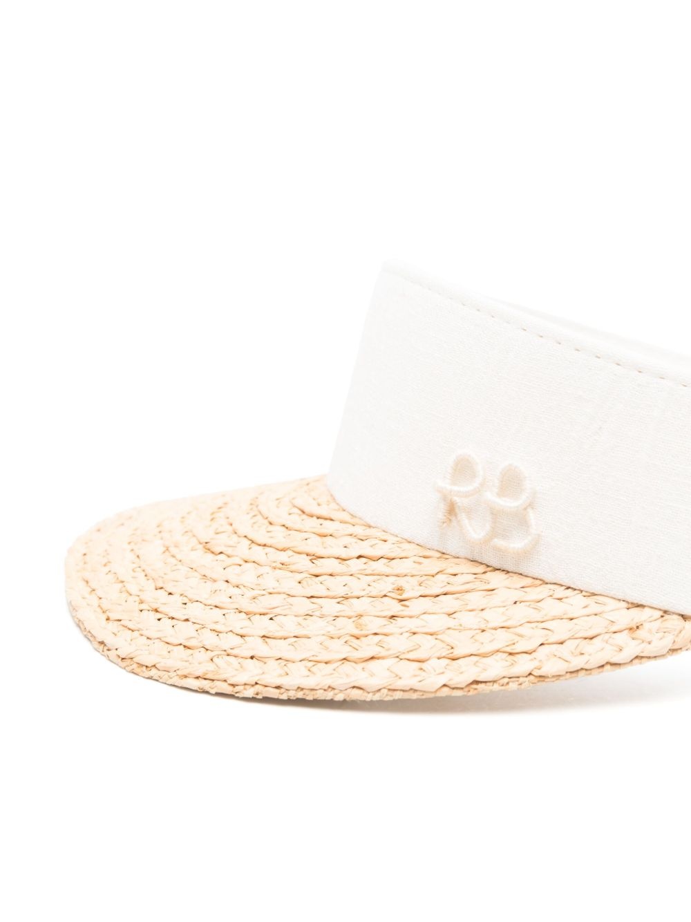 logo-embroidered visor - 2