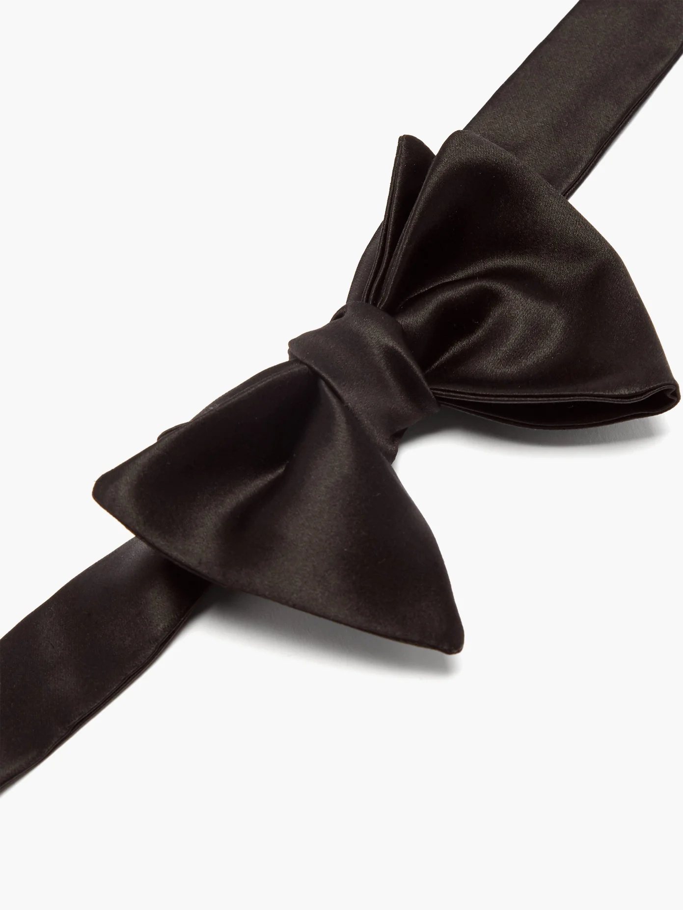 Silk and cotton-blend bow tie - 3