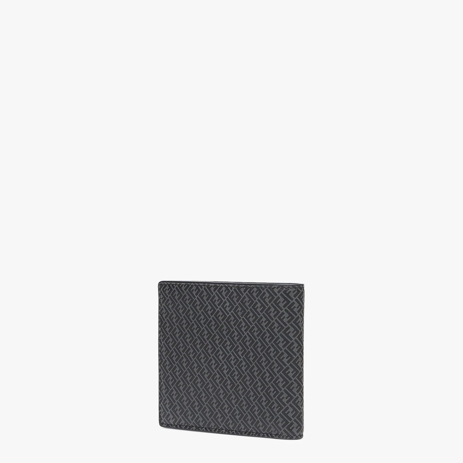 Black leather bi-fold wallet - 2