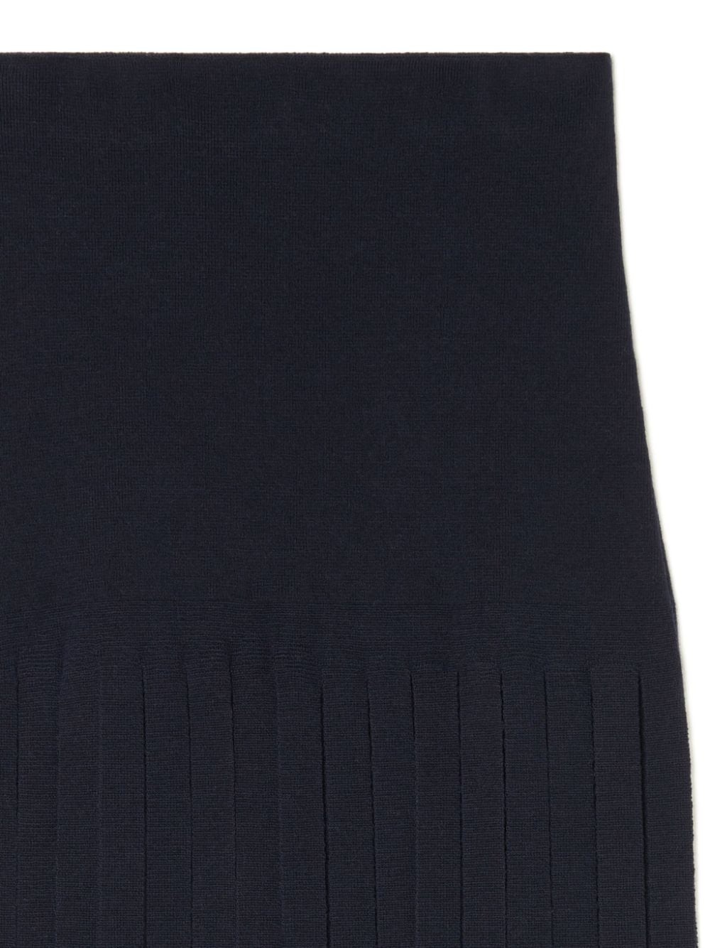 Eclectic fringed wool skirt - 7