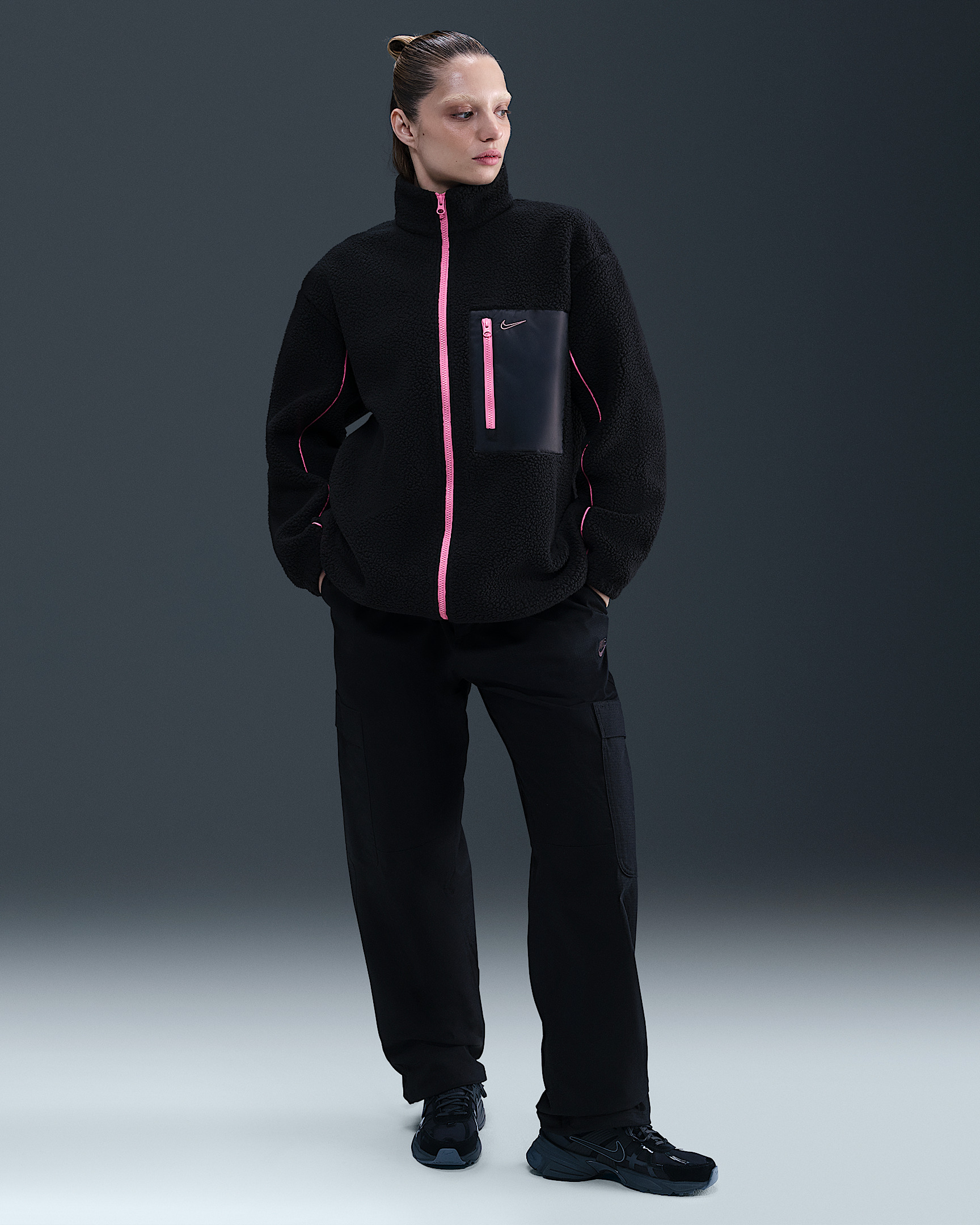 Nike Sportswear Women's Full-Zip High-Pile Fleece Jacket - 4