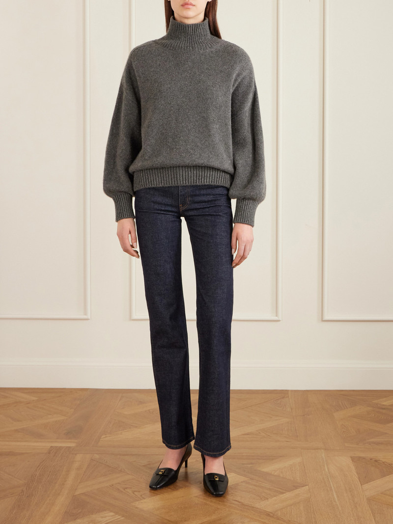 KHAITE Willem Cashmere Turtleneck Sweater outlook