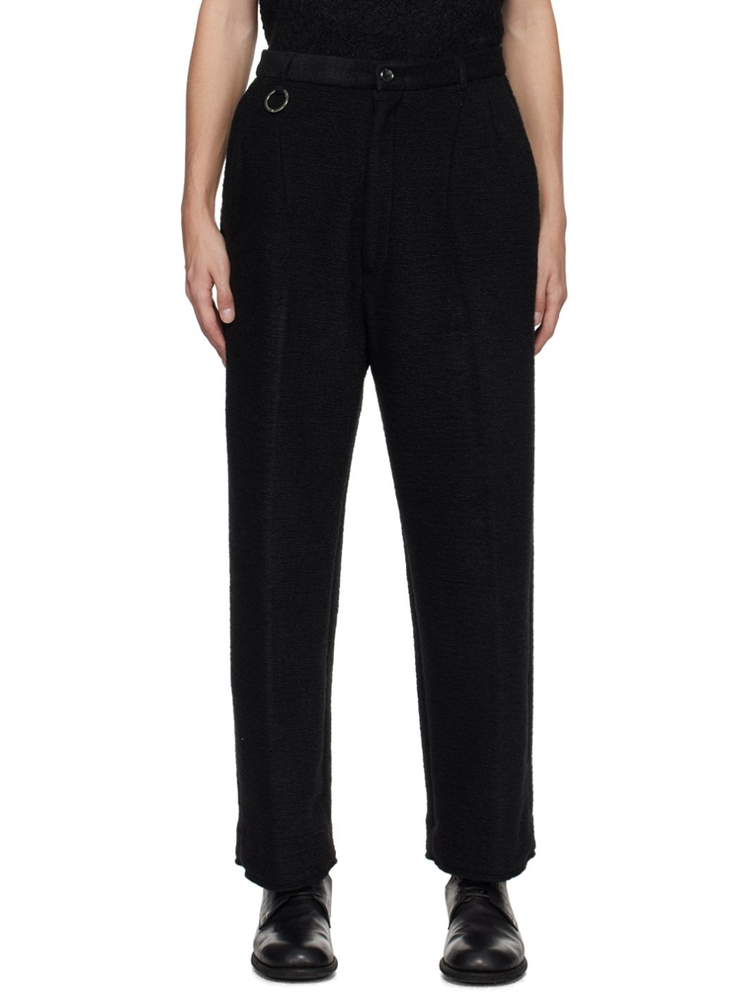 Black Kapoor Trousers - 1