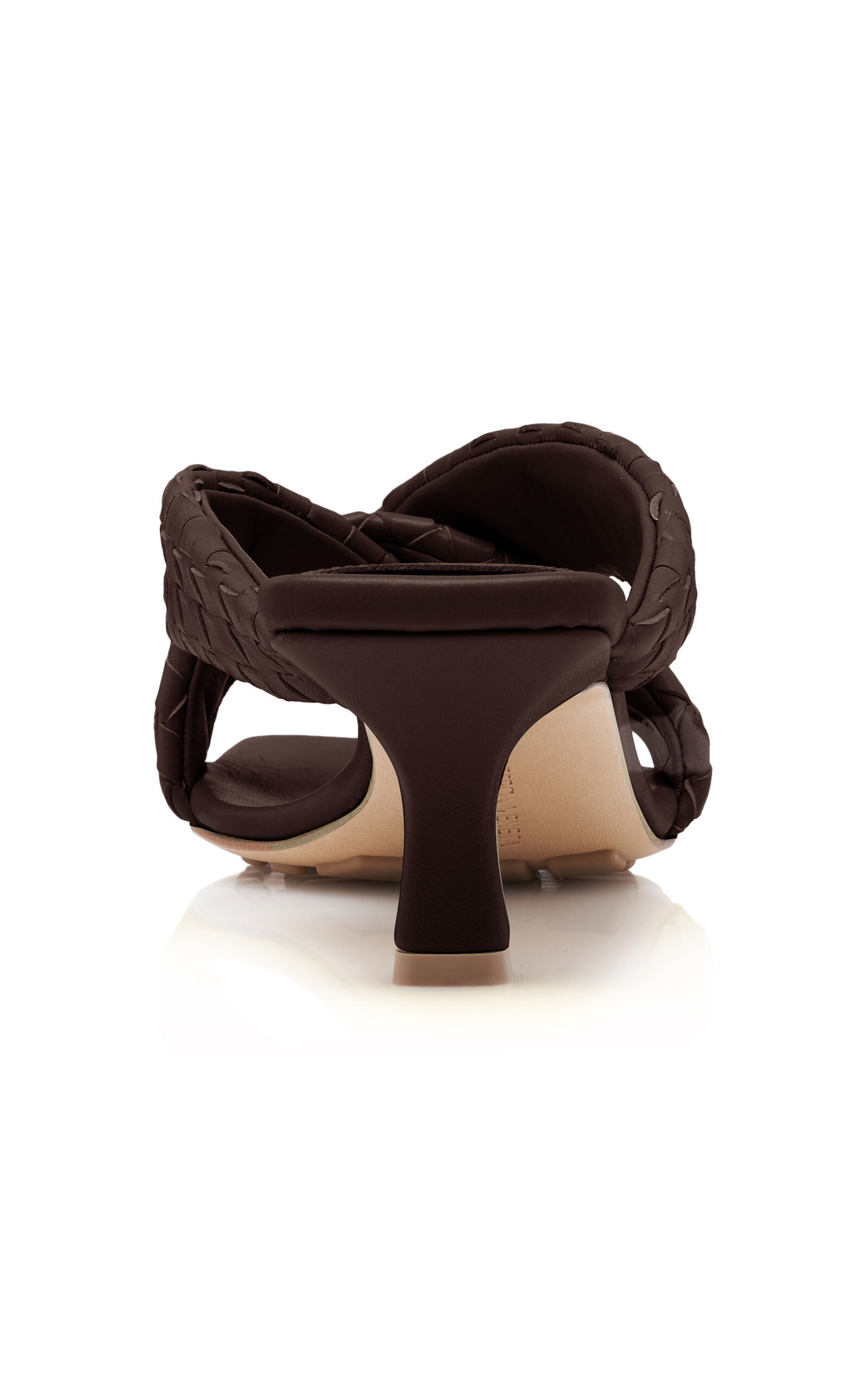 Riva Intecciato Leather Sandals brown - 4