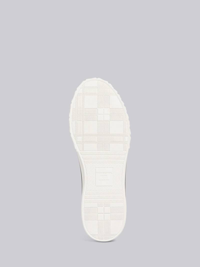 Canvas Tartan Collegiate High Top 5