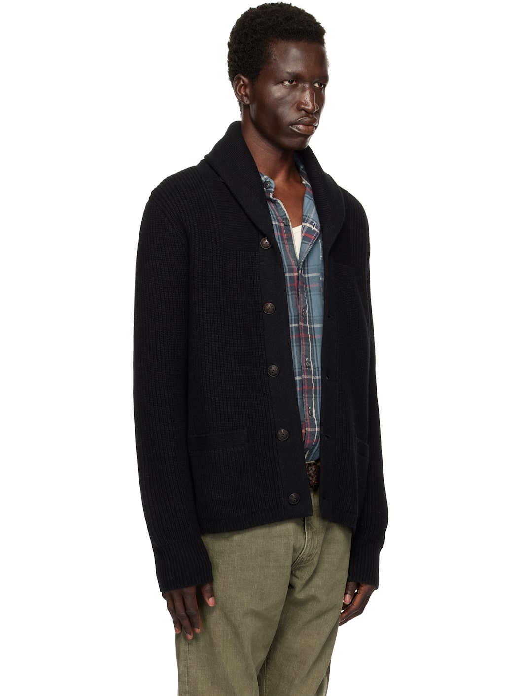 Shawl collar cardigan ralph lauren sales