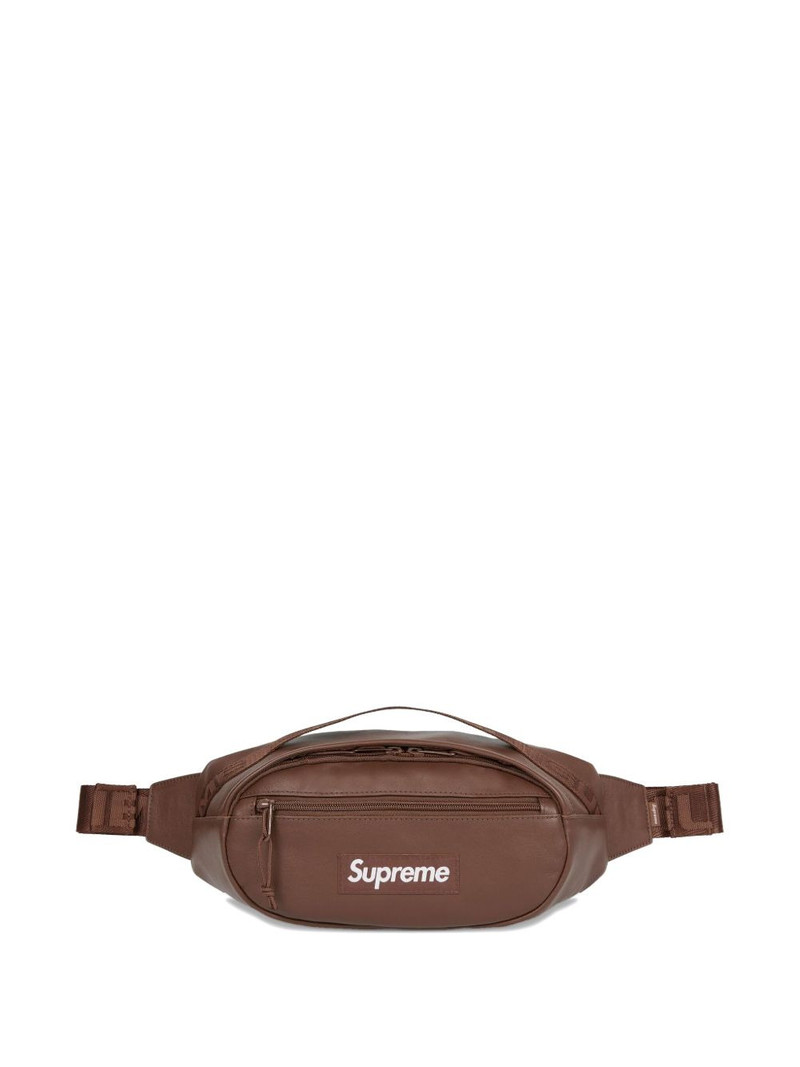 Supreme leather belt bag outlook