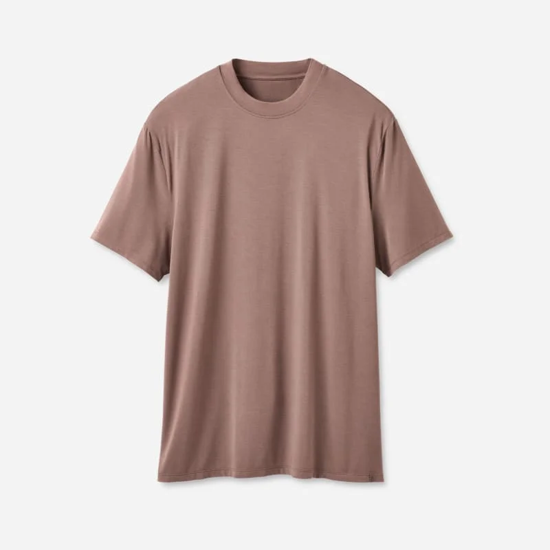 ® Women's Amarys Relaxed Tee LENZINGu2122 ECOVEROu2122 Viscose Blend Tops in Allspice - 1