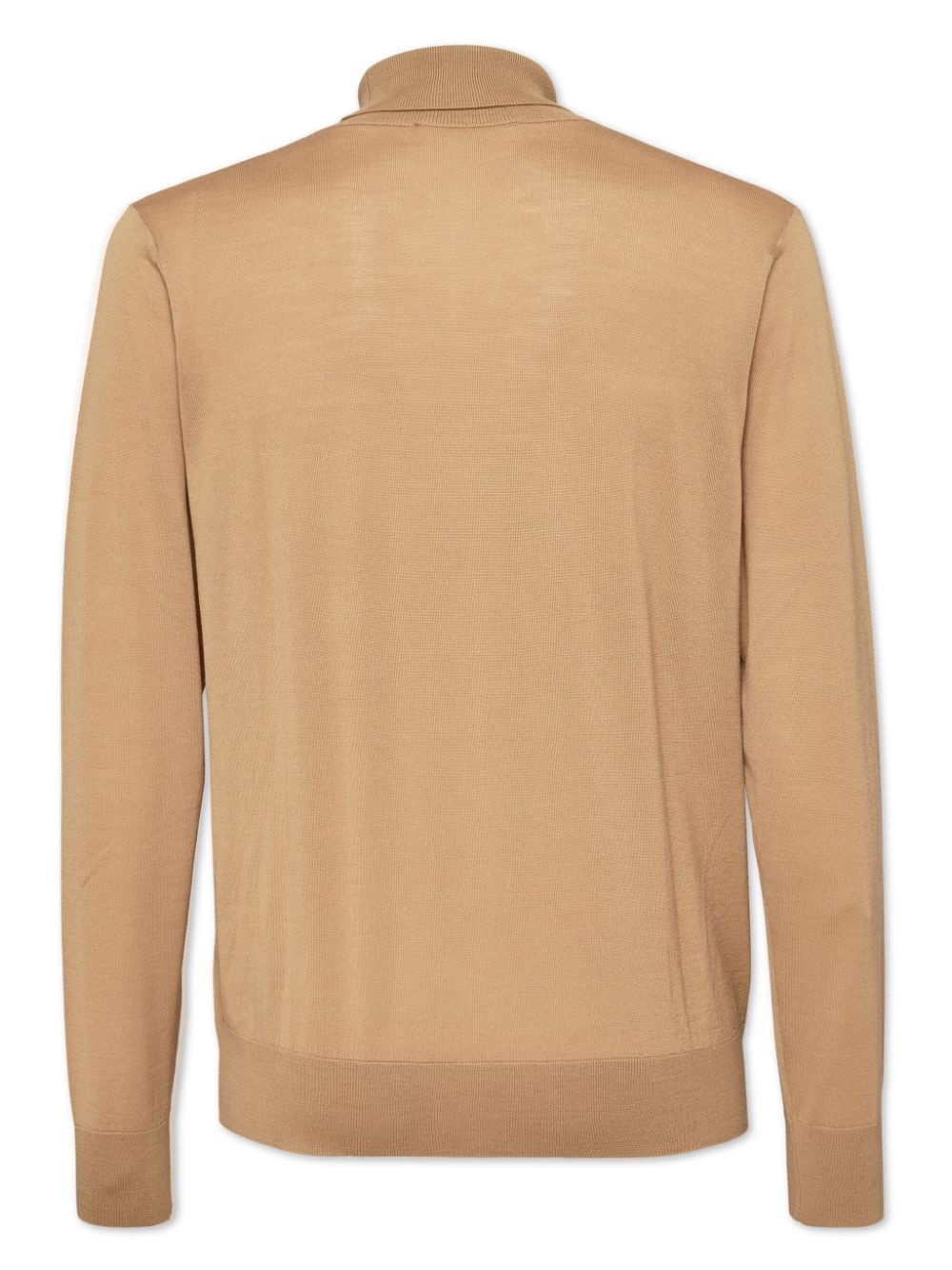 embroidered-logo ribbed jumper - 2