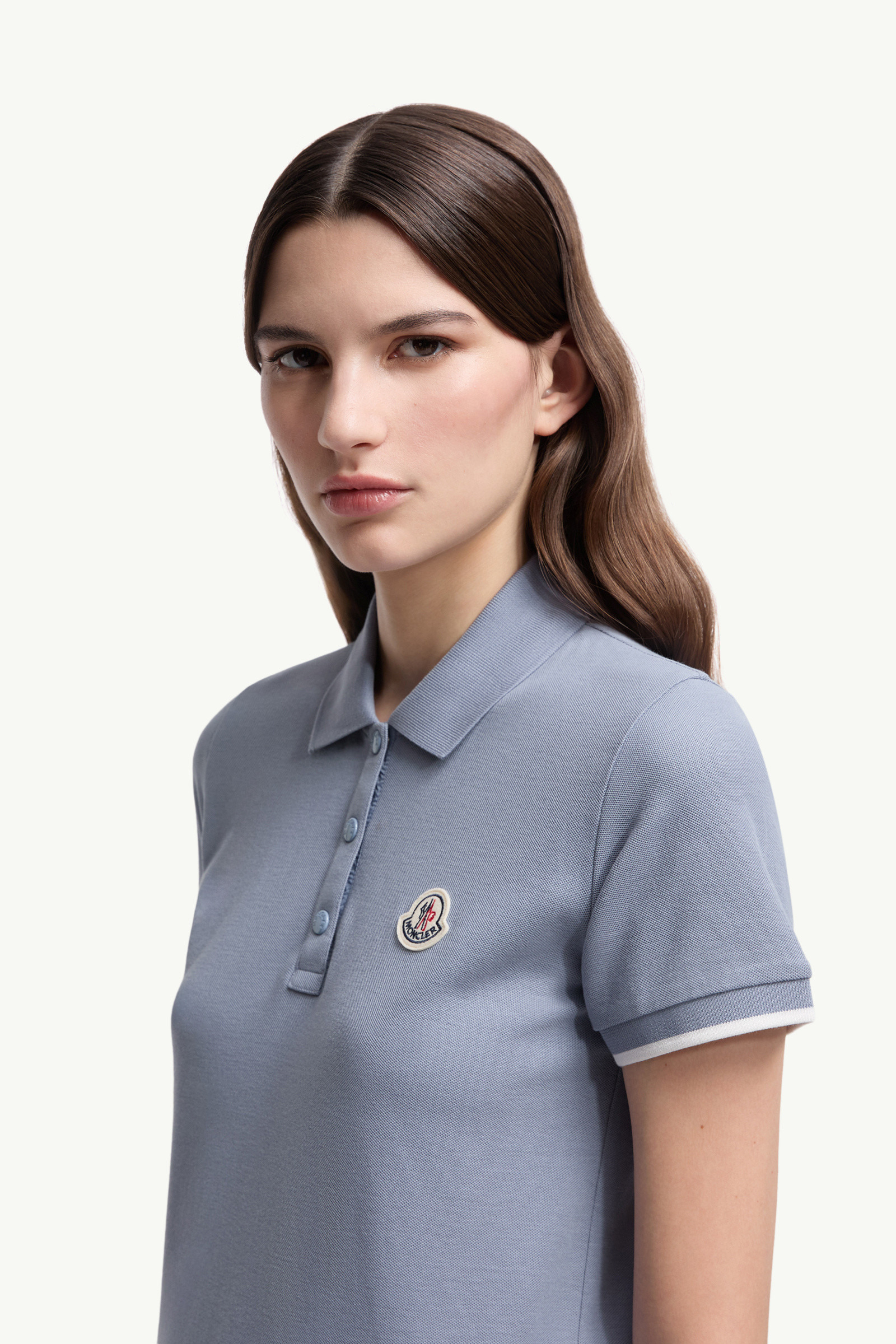 Logo Patch Cotton Piquet Polo Shirt - 4