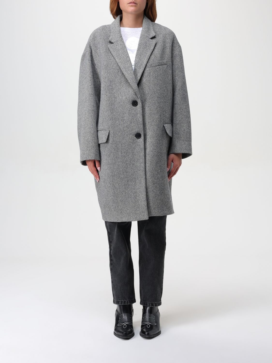 Isabel Marant Étoile Coat woman Isabel Marant Etoile giglio