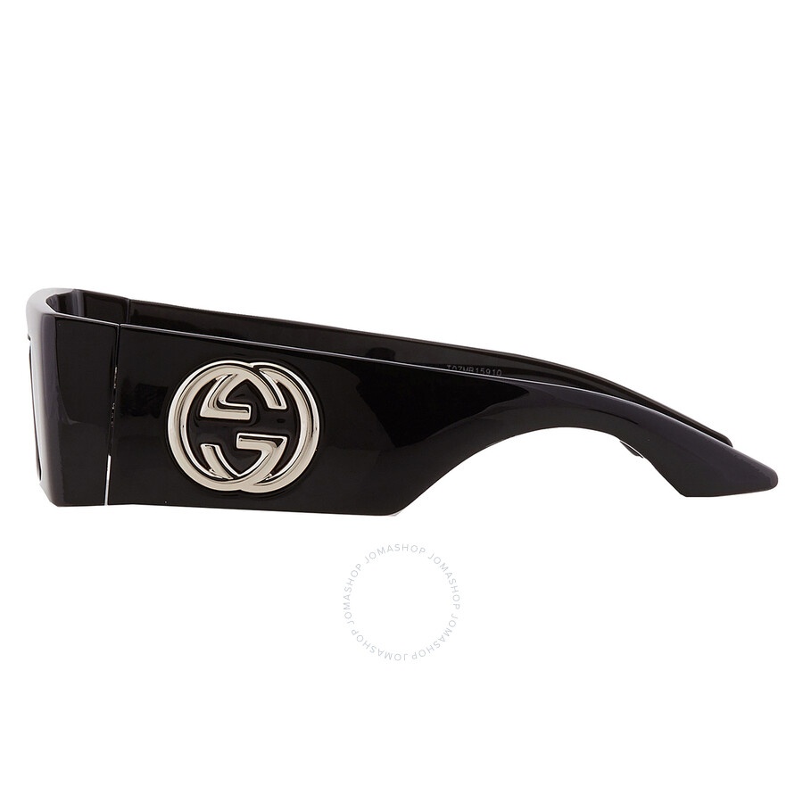 Gucci Grey Rectangular Ladies Sunglasses GG1646S 001 49 - 4