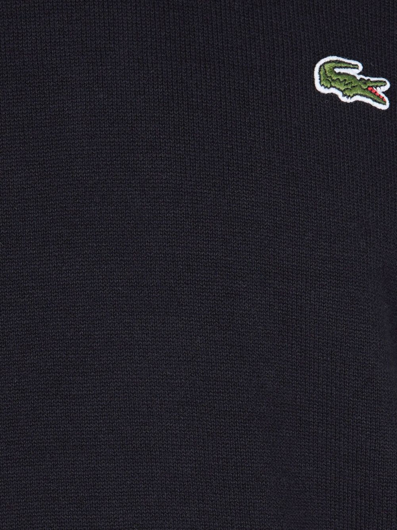 logo-patch cotton sweater 3