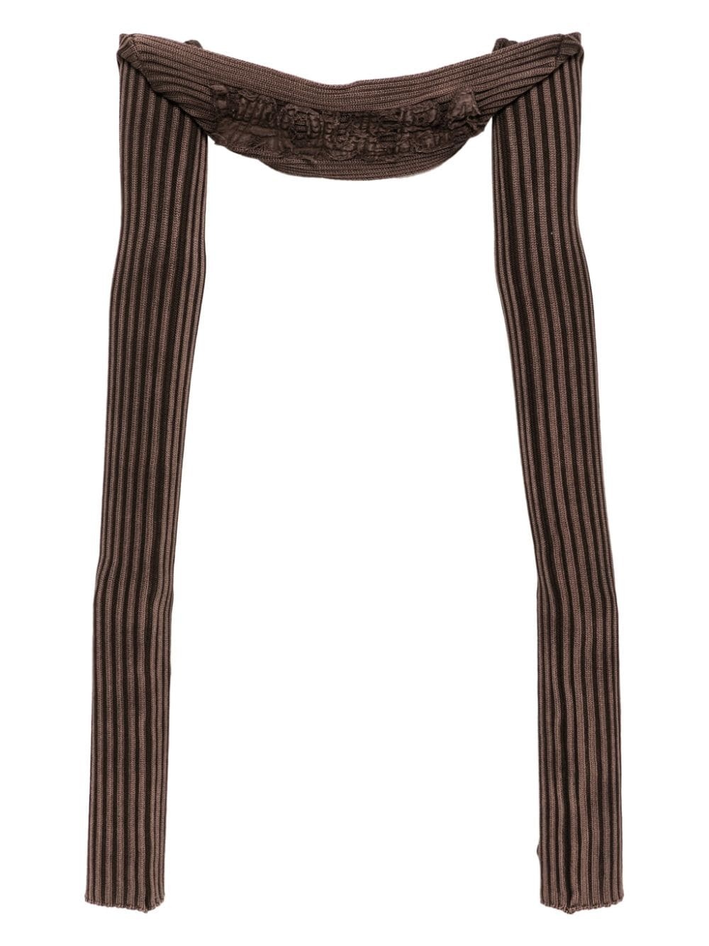 rib knit bolero - 2