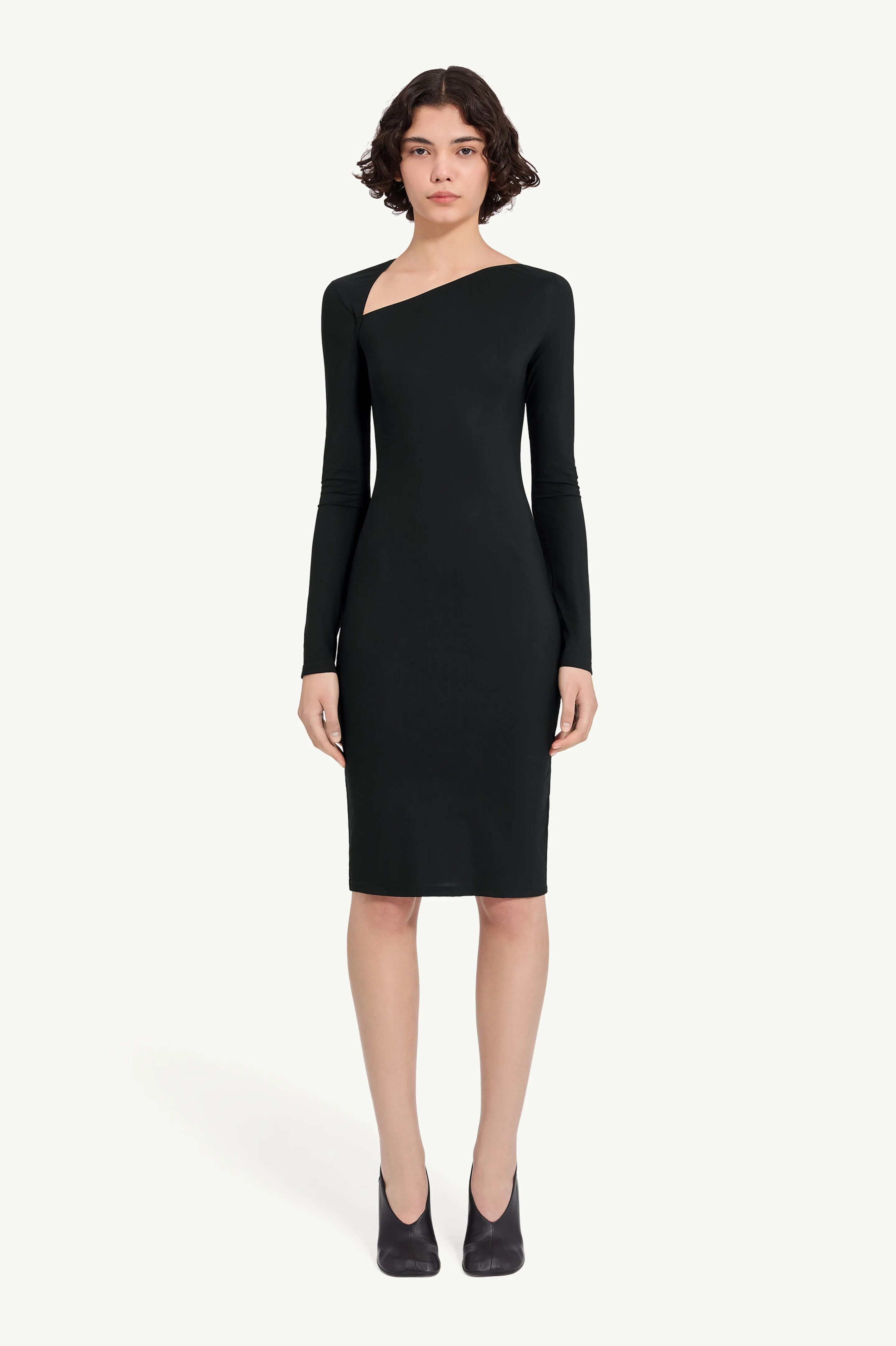 Jersey midi dress - 1