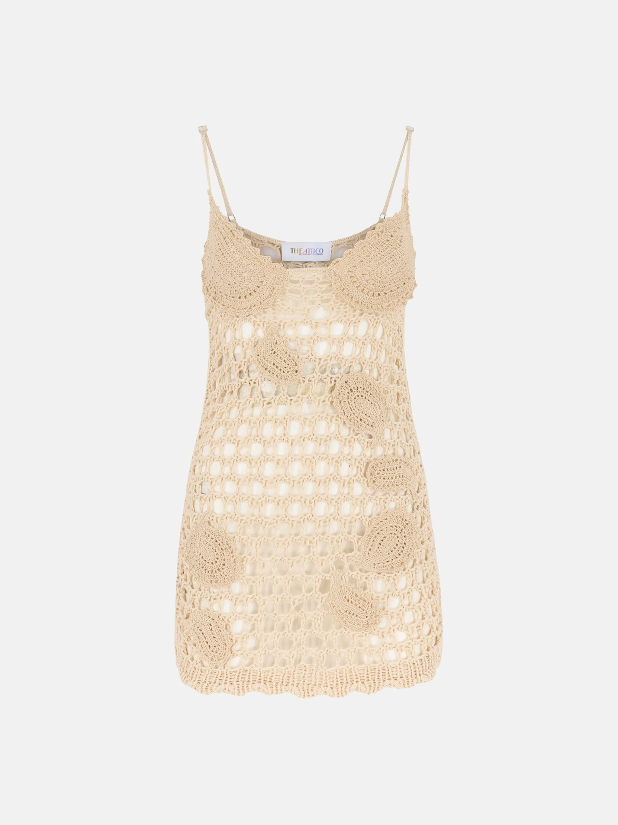 NATURAL MINI DRESS - 1