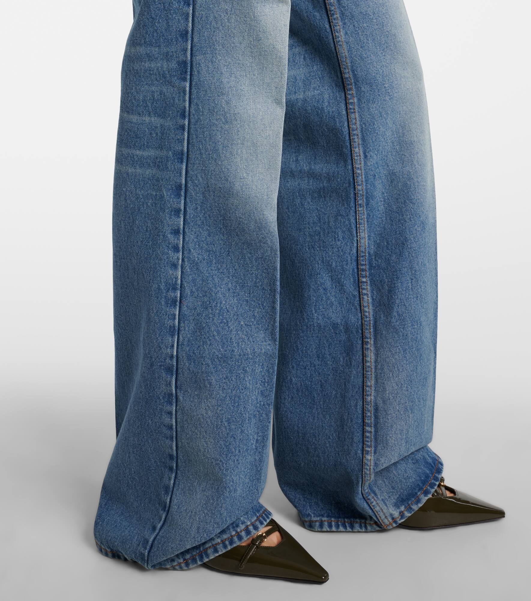 High-rise flared jeans - 5