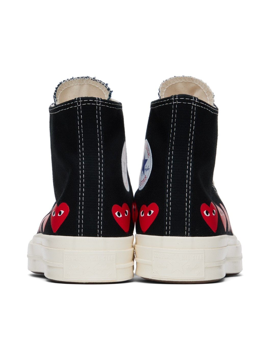 Black Converse Edition Chuck 70 Multi Heart Sneakers - 2