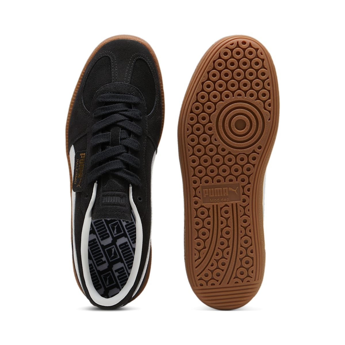 PUMA Palermo 'Black White Gum' 396463-10 - 6