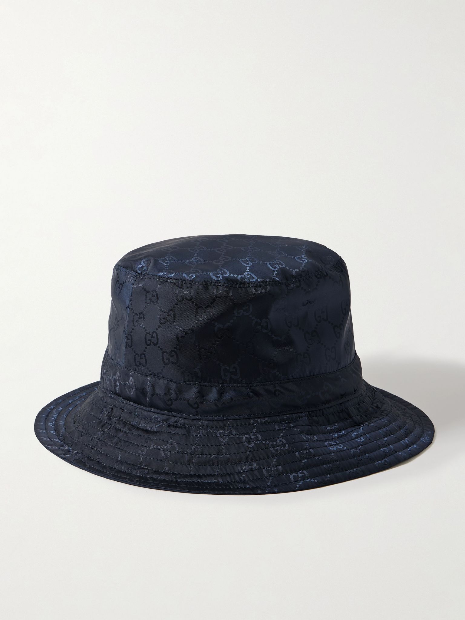 Reversible shell bucket hat Midnight blue - 1