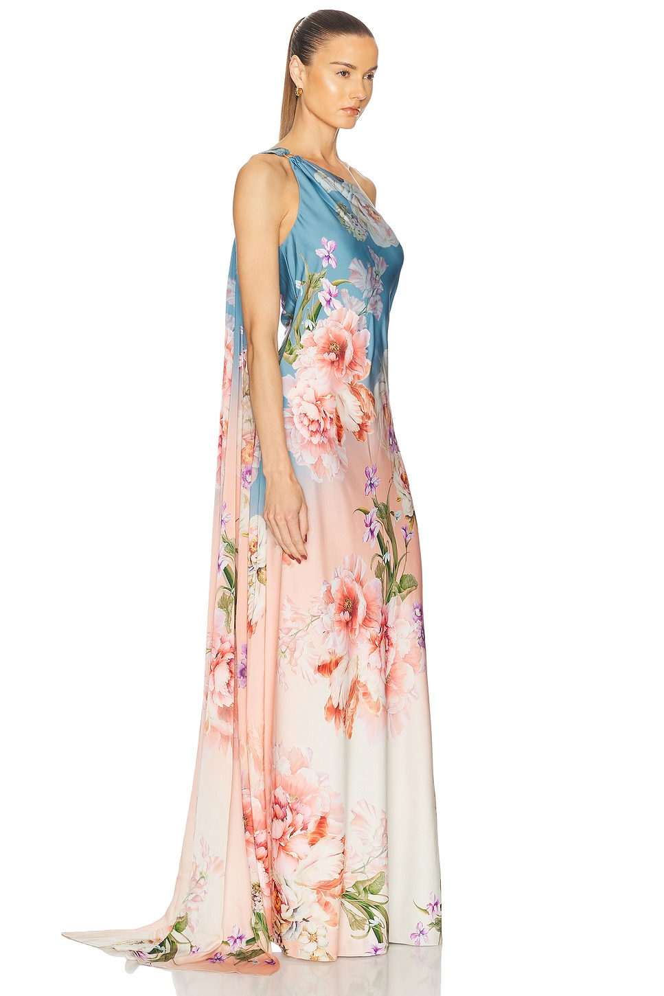 One Shoulder Long Dress - 2
