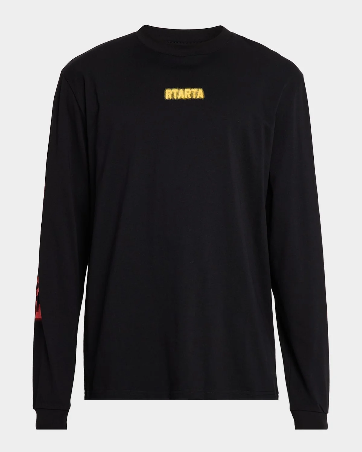 Men's Spray Paint Logo Long-Sleeve T-Shirt - 1
