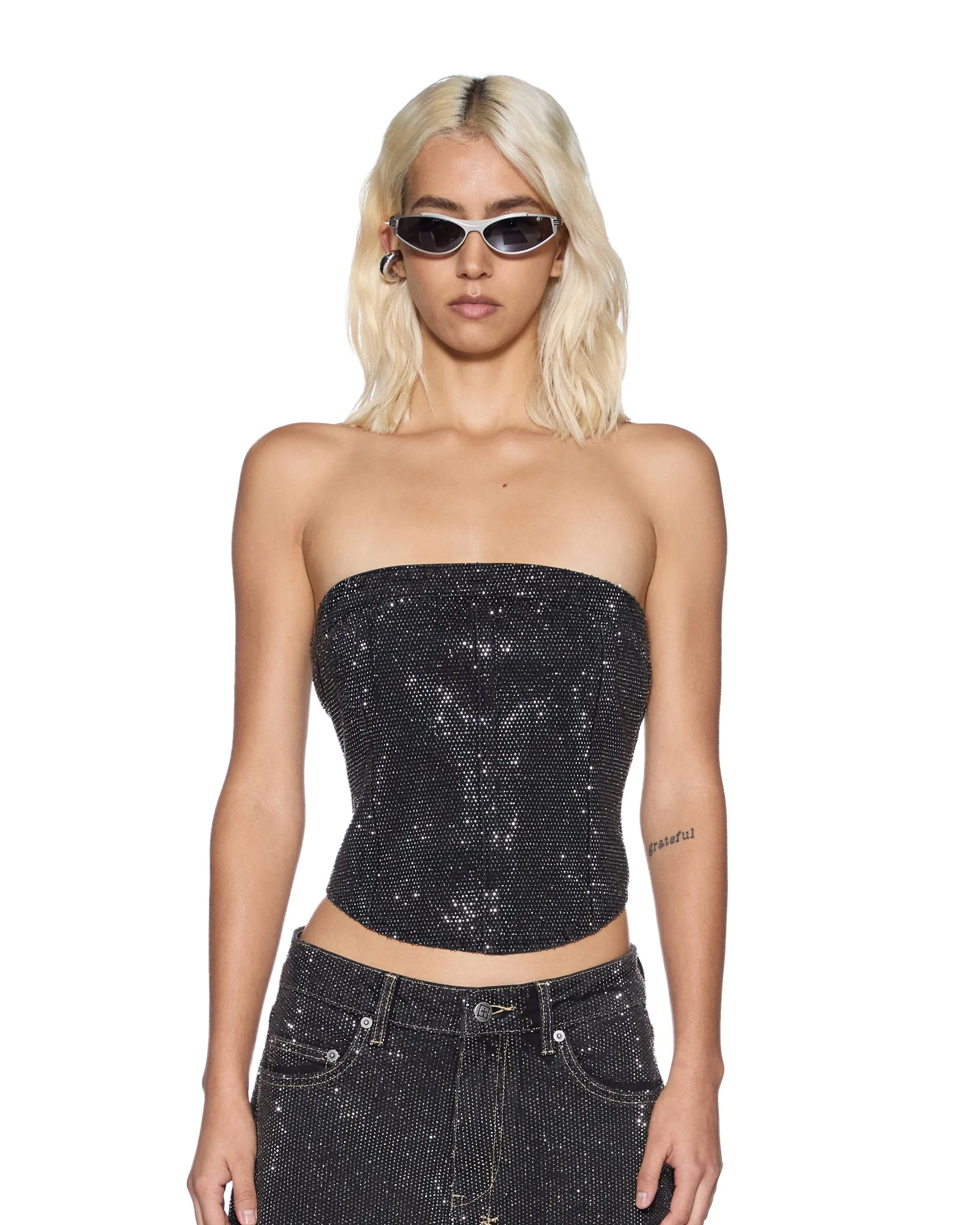 VAMPY BUSTIER OPIUM HIGH ROLLERS - 1