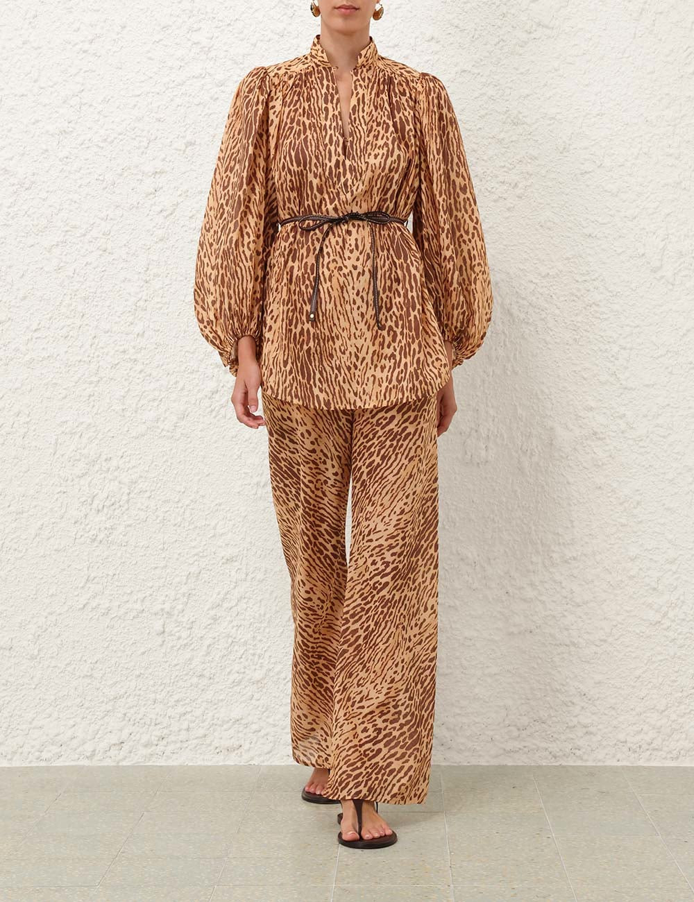 Cascadian Tunic Tan Leopard - 3