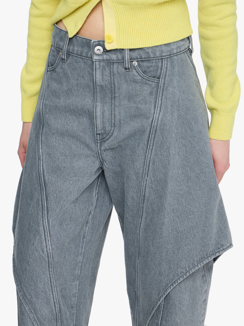 CROPPED SCULPTURAL JEANS 4