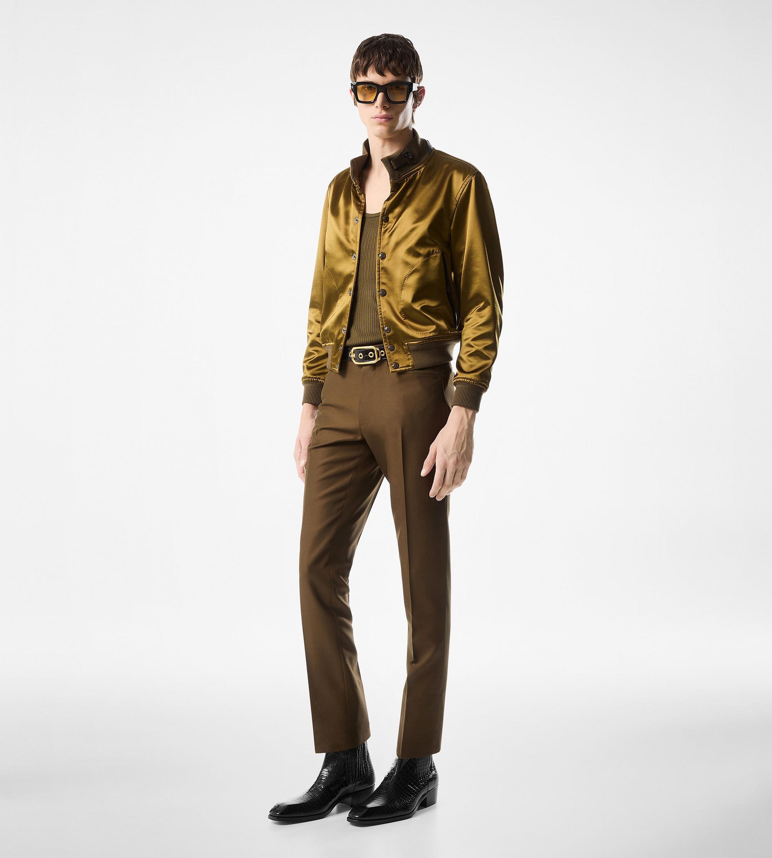 LIQUID SATIN BLOUSON - 2