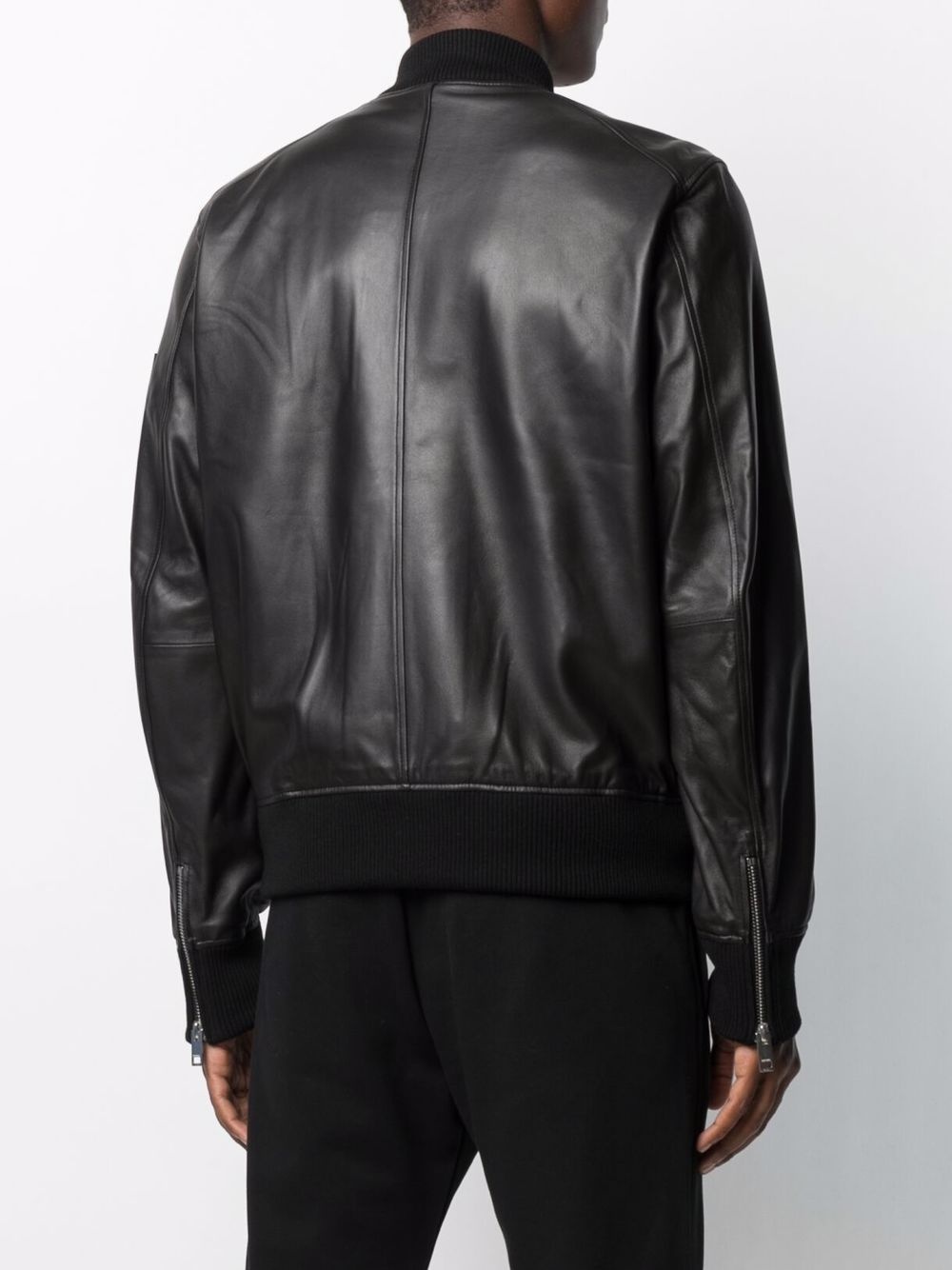 zip pocket bomber jacket - 4