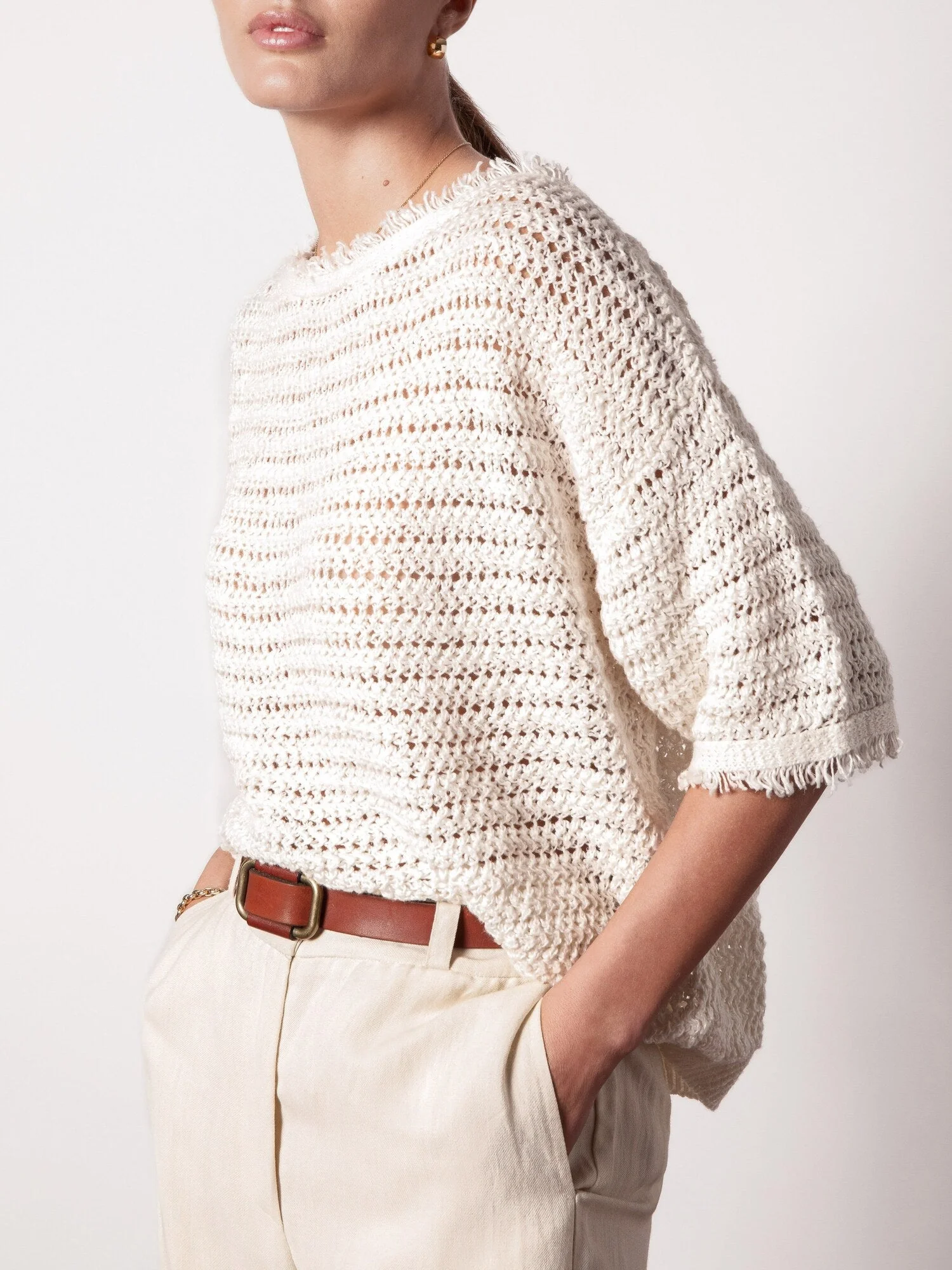 The Simi Fringe Pullover - 1