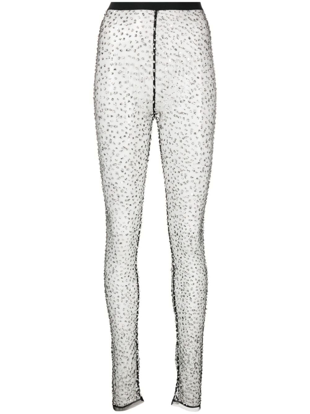 Tanael crystal-embellished leggings - 1