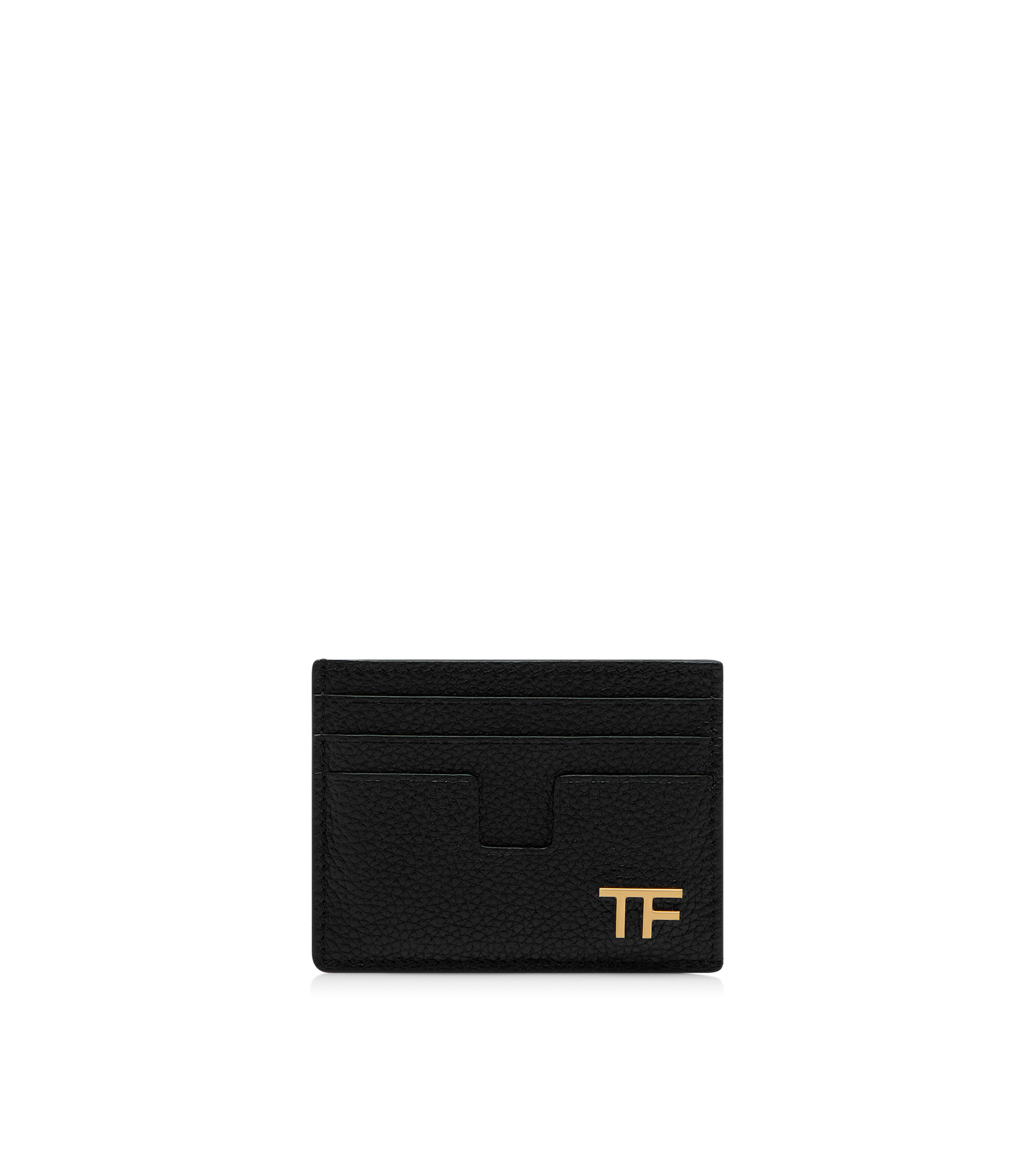 GRAIN LEATHER CARDHOLDER - 1
