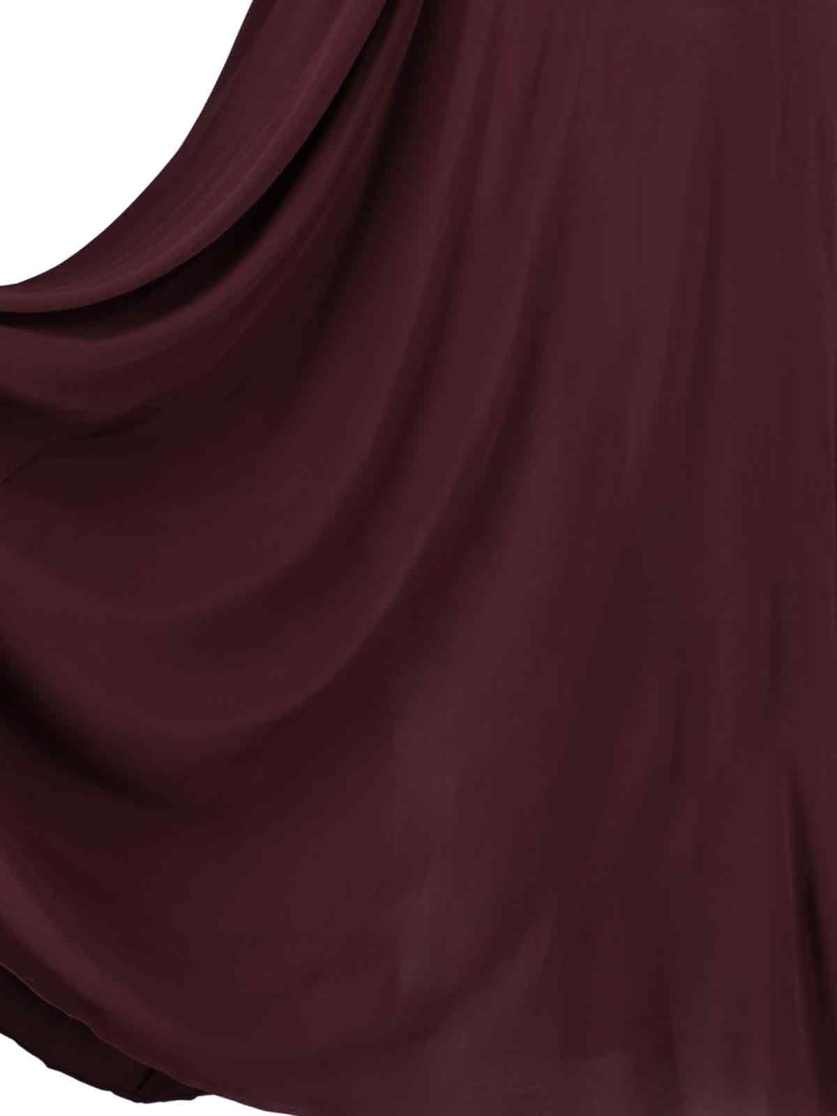 DRAPED VISCOSE DRESS - 3