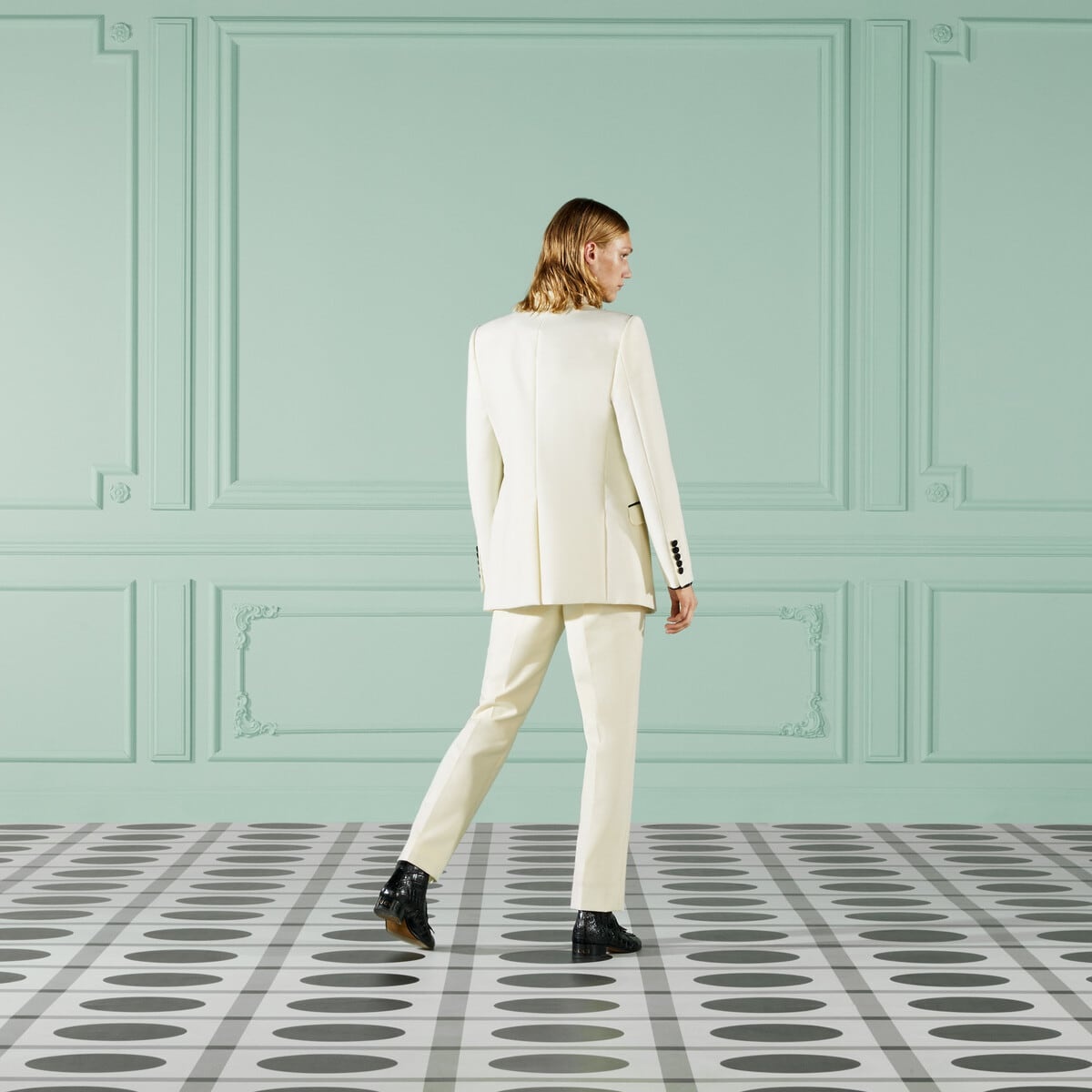 Wool mohair formal jacket - 3