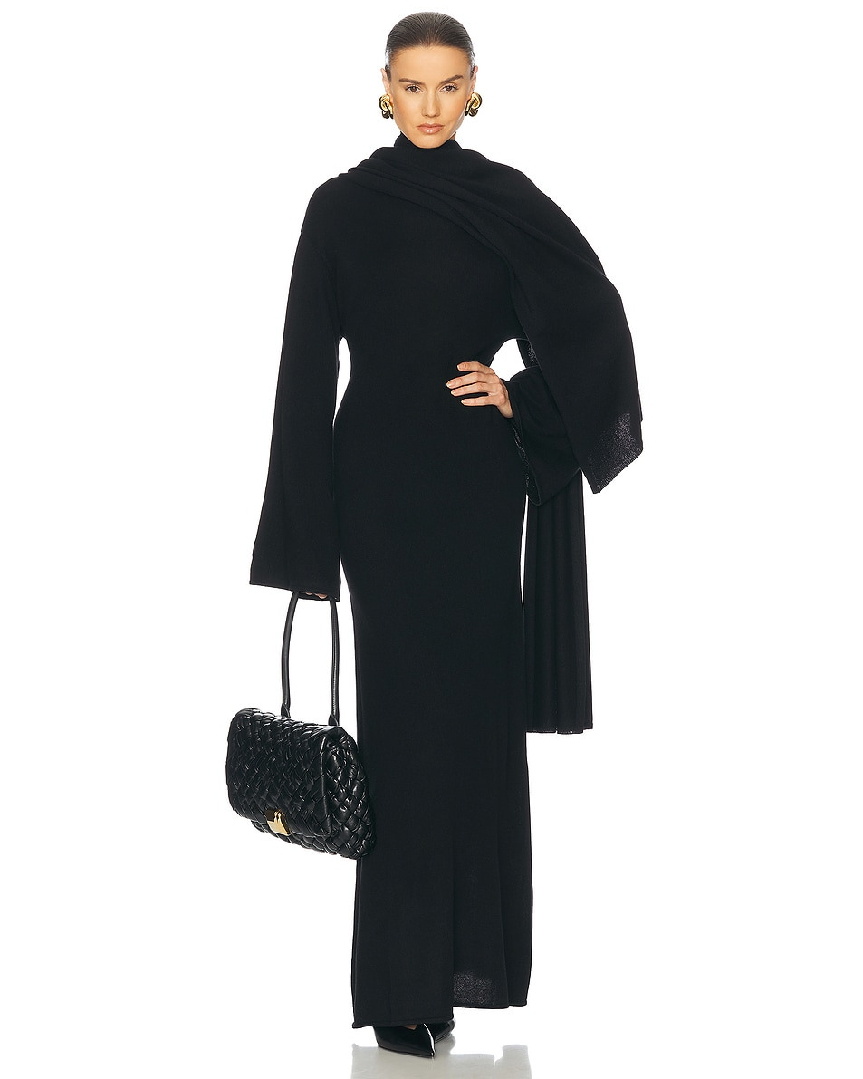 Briella Cashmere Knit Scarf - 2