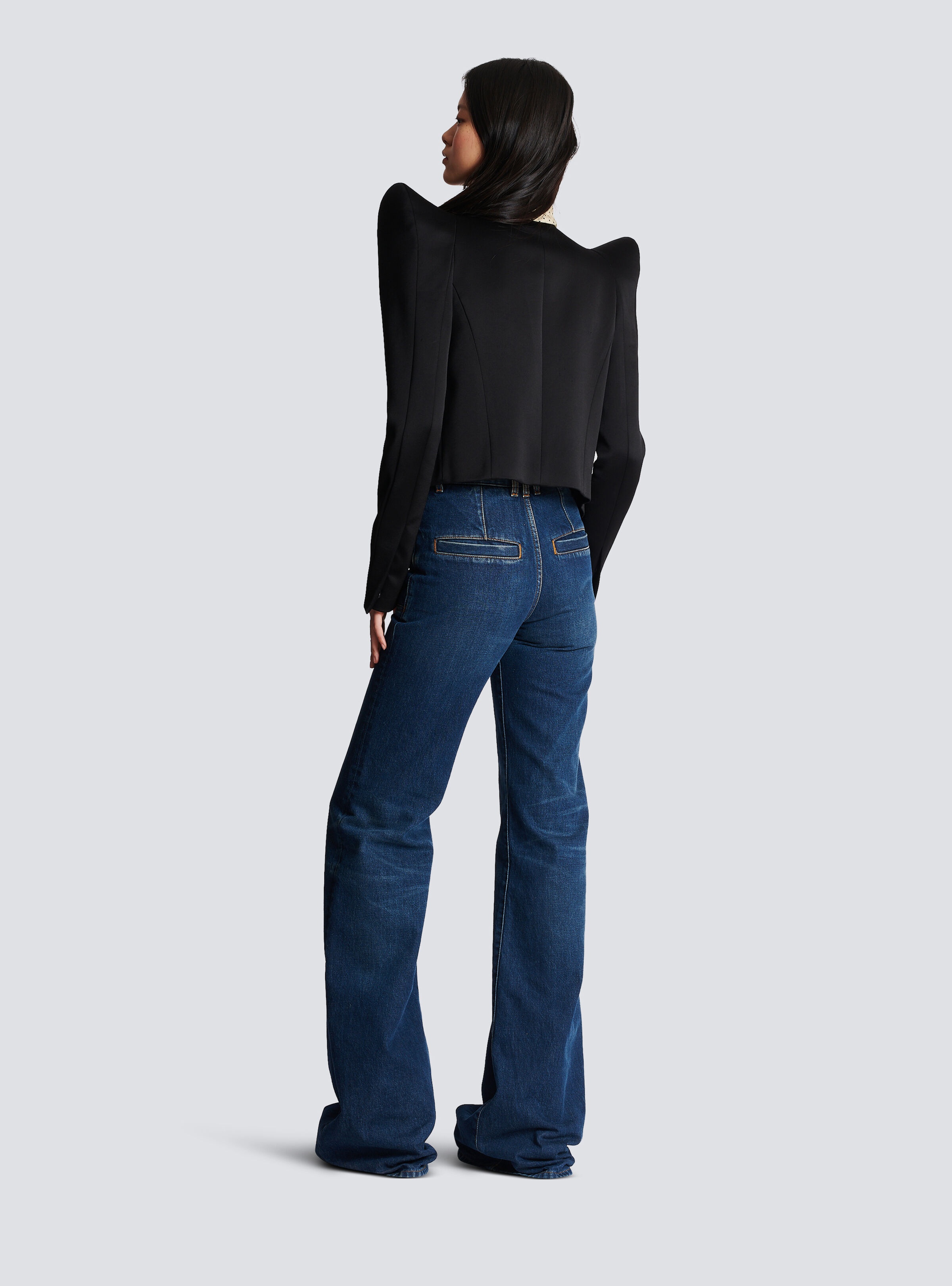 Brandenburg structured jacket with embroidery - 4