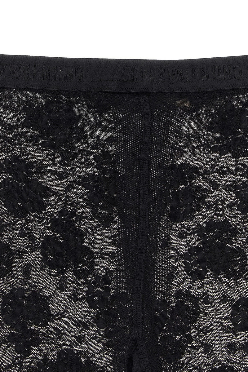 Valentino Garavani 'Chez Valentino' lace tights 3