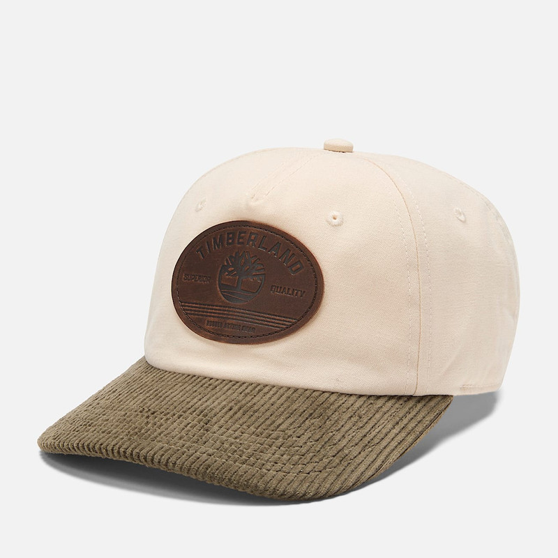 Canvas and Corduroy Baseball Cap 1