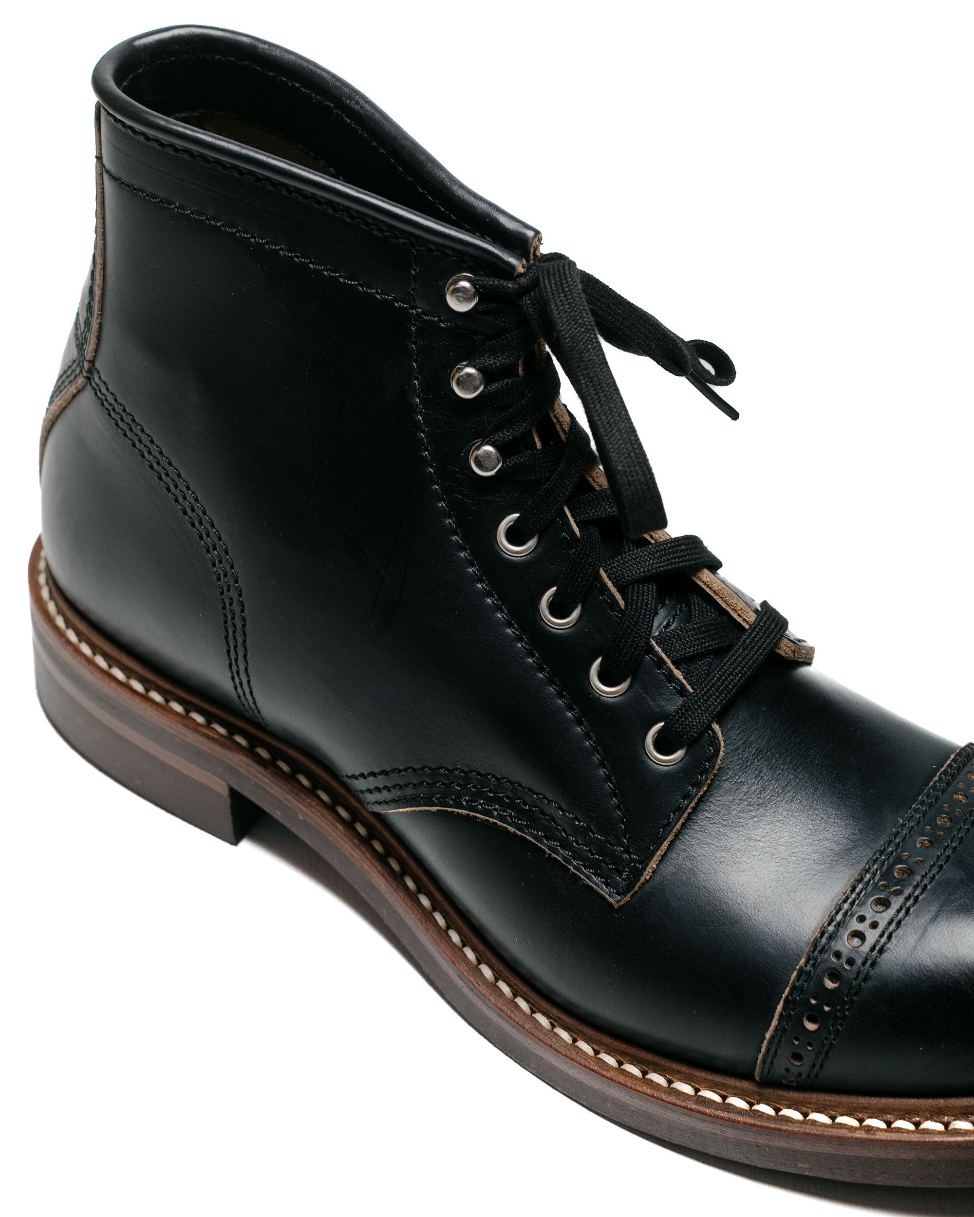 Combat Boots Horween Leather CXL Black - 3