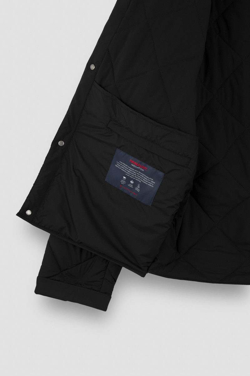 QUILTED JACKET IN TECHNICAL FABRIC WITH ALCANTARA® DETAILS 7