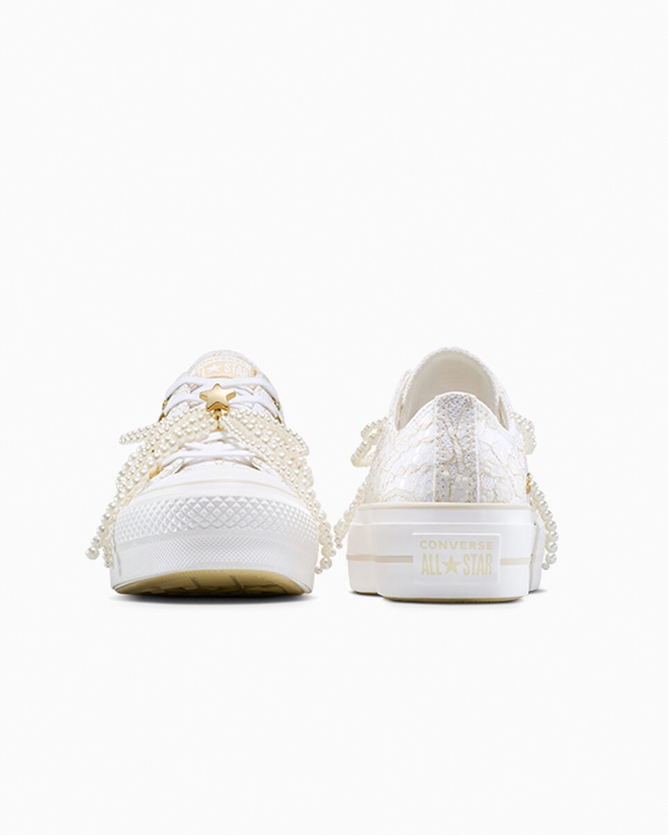 Chuck Taylor All Star Lift Platform Pearls - 8