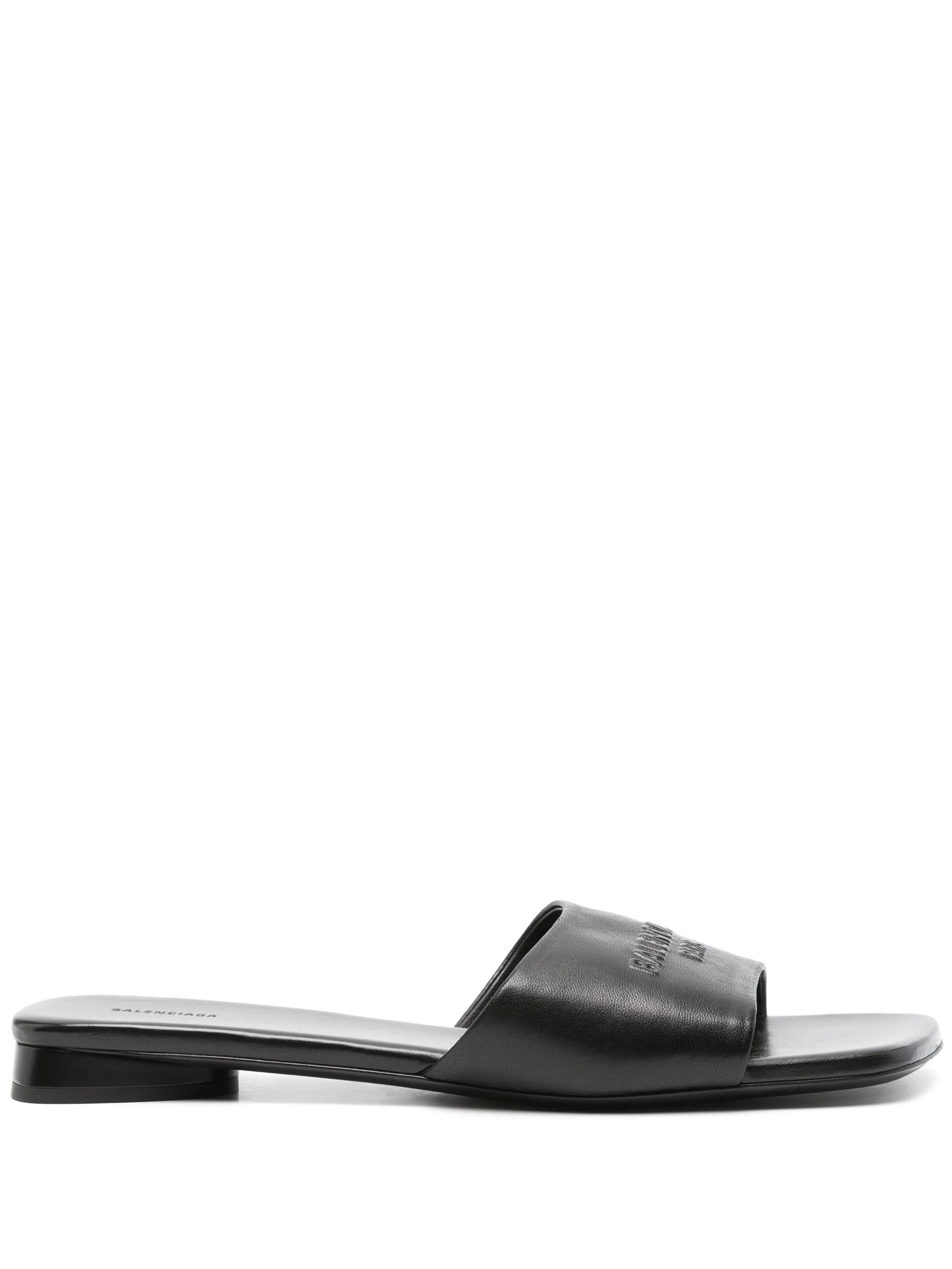Duty Free leather sandals - 1