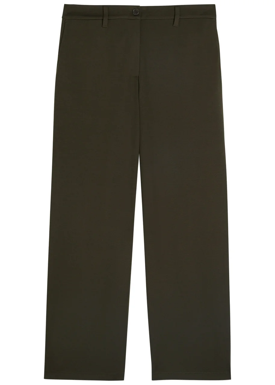 Eileen Fisher Wide-leg Jersey Trousers - 1
