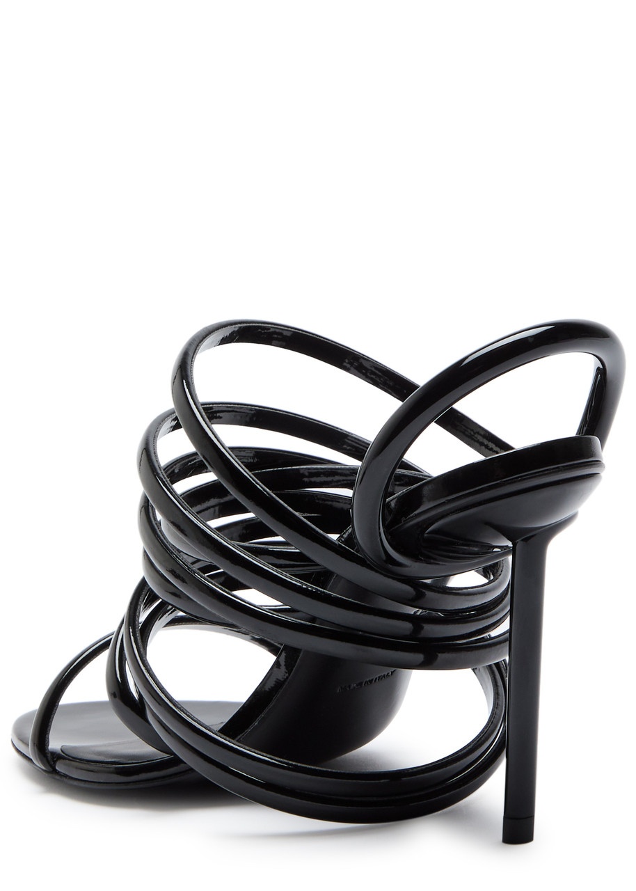 Alaïa Strappy 90 Leather Sandals - 2